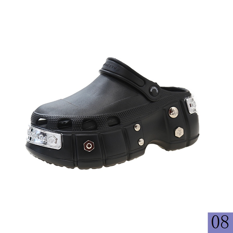 Giày Sandal Mũi Tròn Thời Trang Mùa Hè Cho Nam