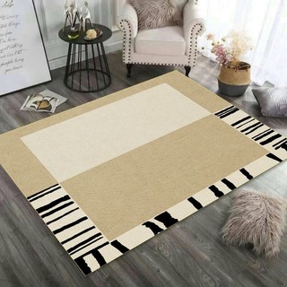 Thảm trải sàn Trang trí phòng khách mẫu kẻ caro phong cách hiện đại kích thước 1m6x2m3 và 2mx3m
