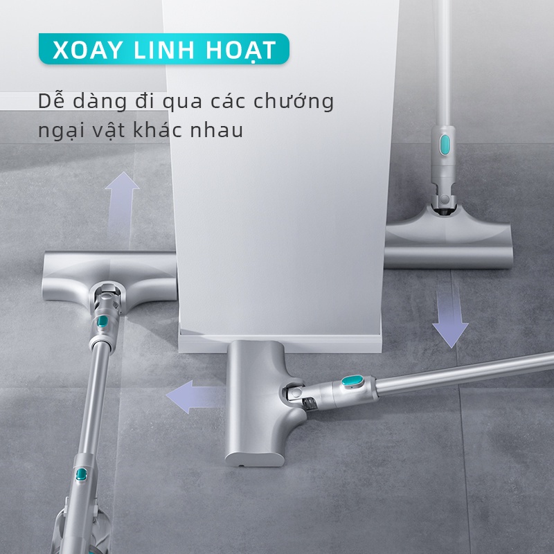 Máy hút bụi cầm tay lốc xoáy cực mạnh GWEICH GWV-20W06 lực hút 20000PA, công suất 550W- Hàng chính hãng