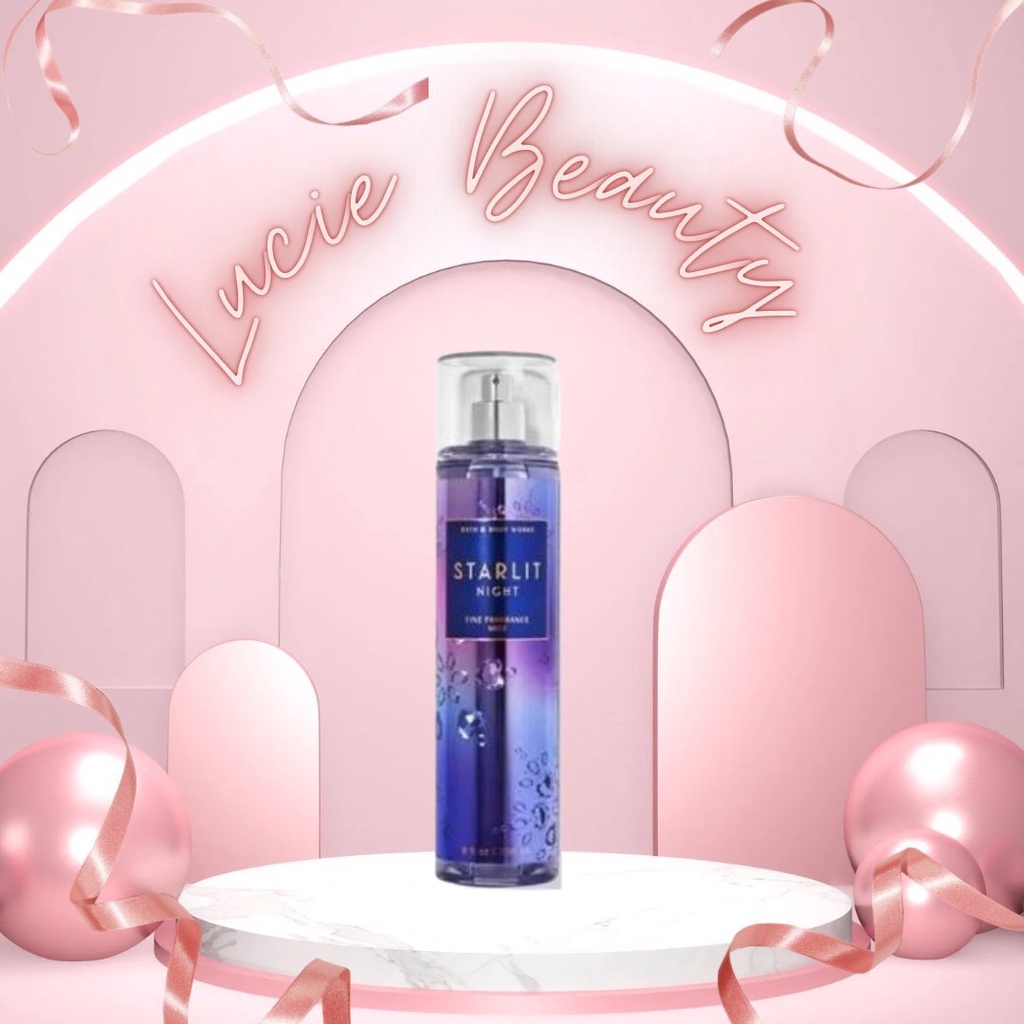 ✨ Xịt thơm Body Mist 𝐁𝐚𝐭𝐡 𝐀𝐧𝐝 𝐁𝐨𝐝𝐲 𝐖𝐨𝐫𝐤𝐬 𝐒𝐭𝐚𝐫𝐥𝐢𝐭 𝐍𝐢𝐠𝐡𝐭