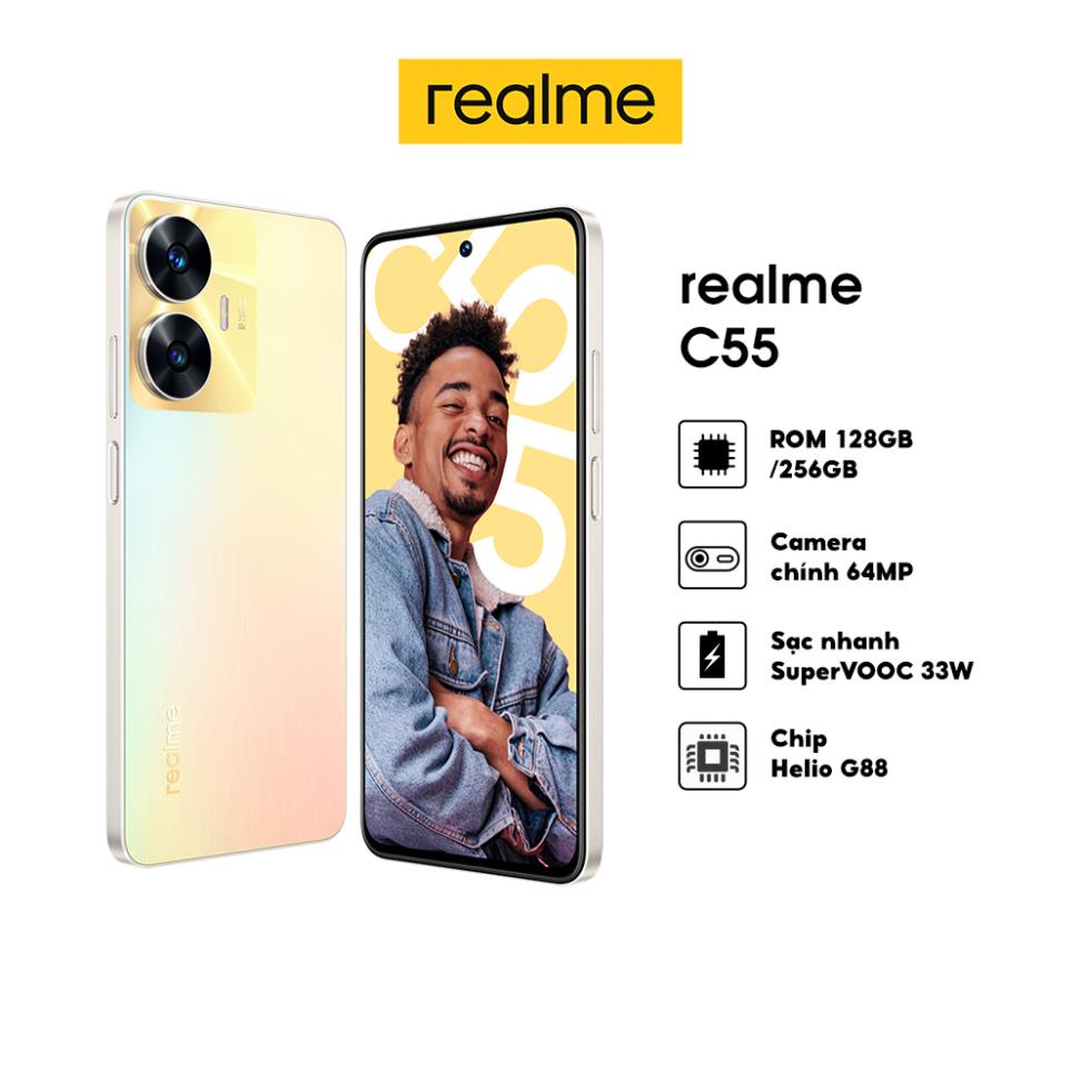 Điện Thoại realme C55   - Hàng Chính Hãng Miễn Phí Vận Chuyển