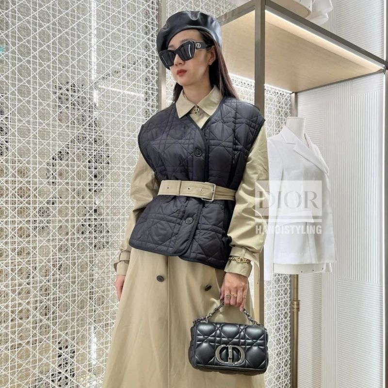 Túi Đeo Chéo Cop Dio Caro Mini Khoá Xoay Full2Box Nam Châm Spsl