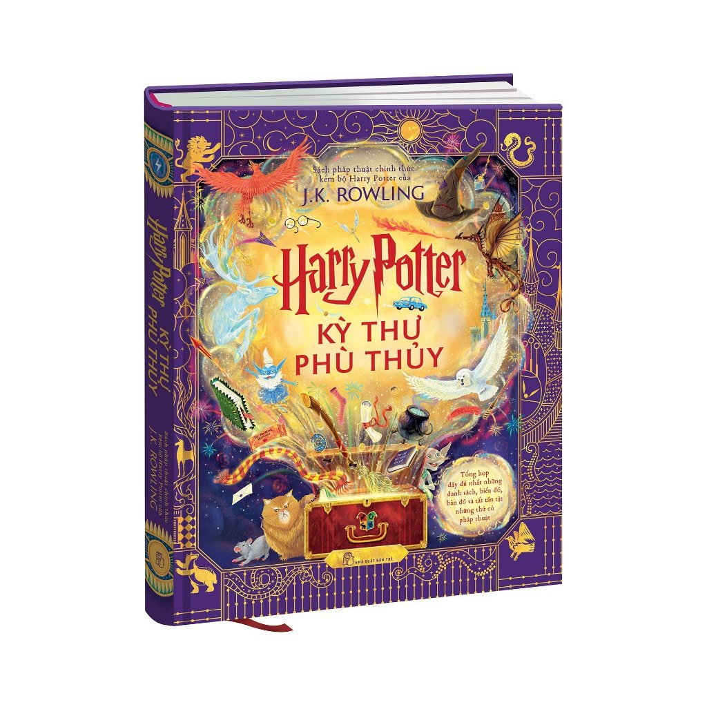 Sách NXB Trẻ - Kỳ Thư Phù Thủy Sách Pháp Thuật Chính Thức Đi Kèm Bộ Harry Potter
