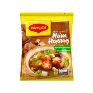Hạt nêm cao cấp vị nấm hương Maggi gói 55g/200g hạt niêm chay love