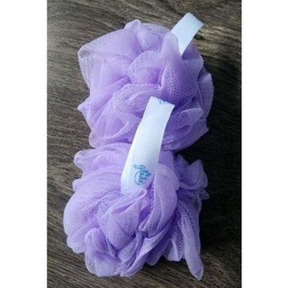 Bông tắm tím glade khuyến mãi. love