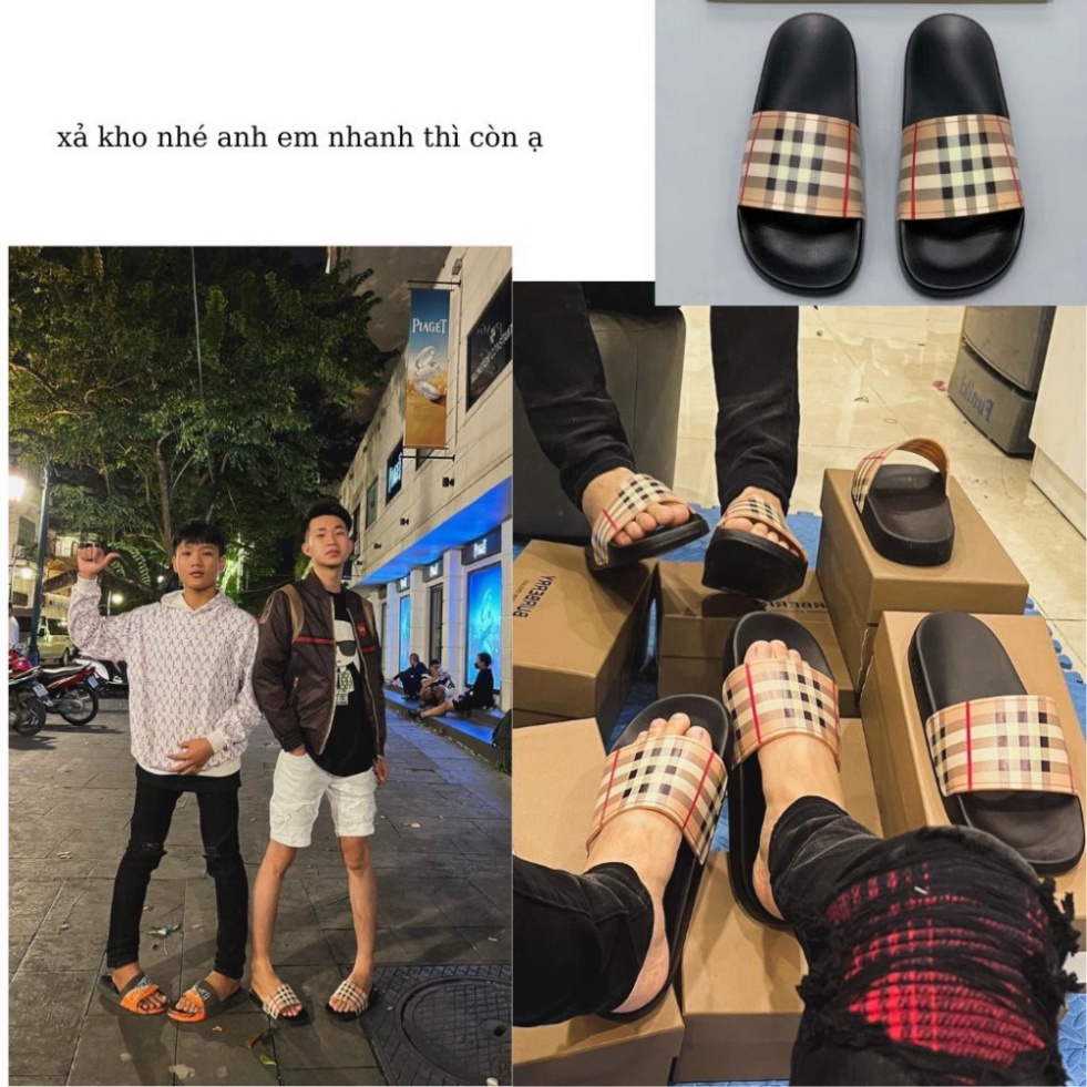 Dép Nam Nữ BBR quai Ngang đi êm chân bền đẹp tăng chiều cao