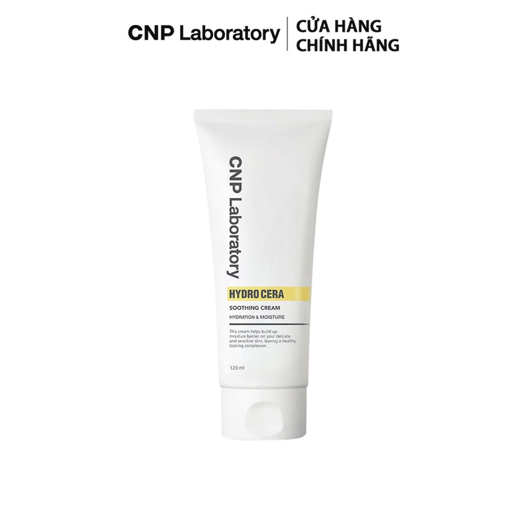 Kem dưỡng ẩm làm dịu da chuyên sâu CNP Laboratory Hydro Cera Soothing Cream 120ml