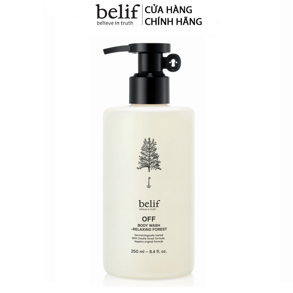 Sữa tắm dưỡng ẩm belif Body Wash Relaxing Forest 250ml