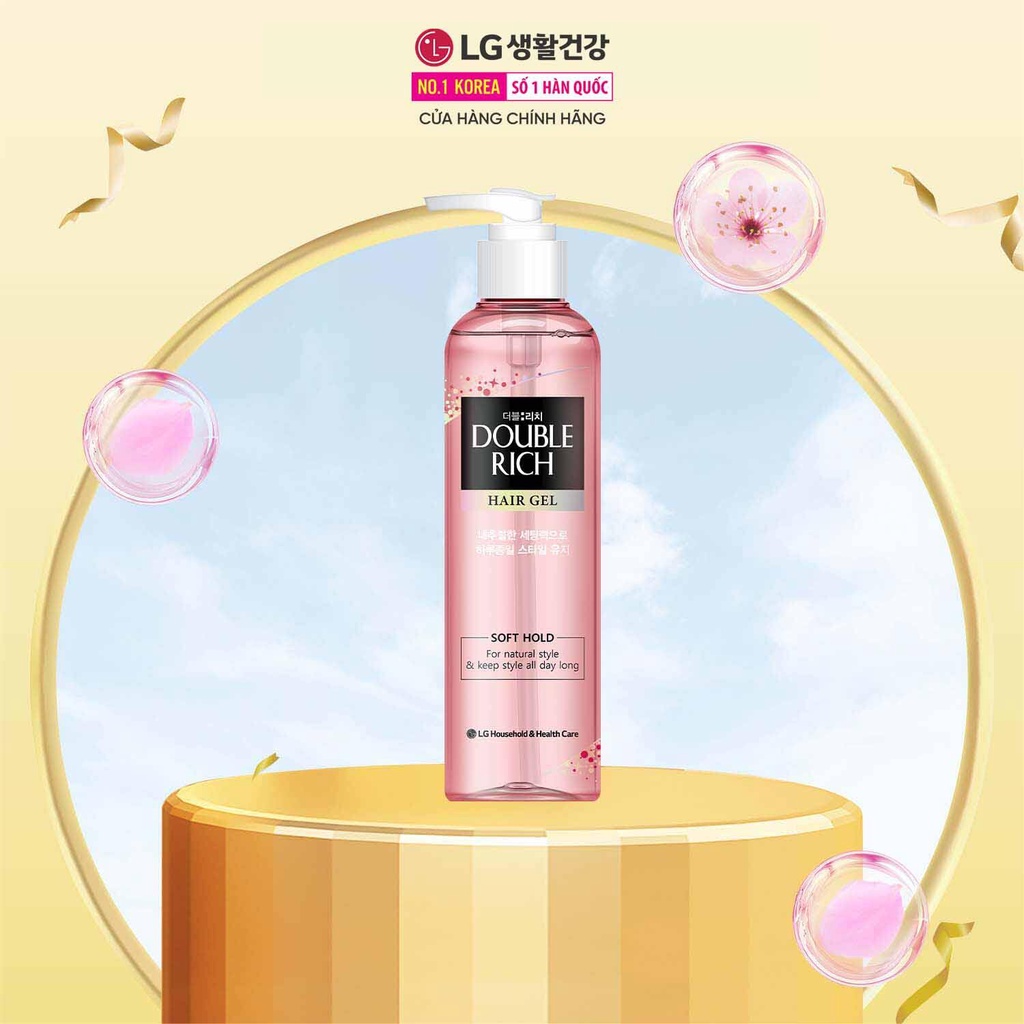 Gel tạo kiểu tóc Double Rich Hair Gel 250ml