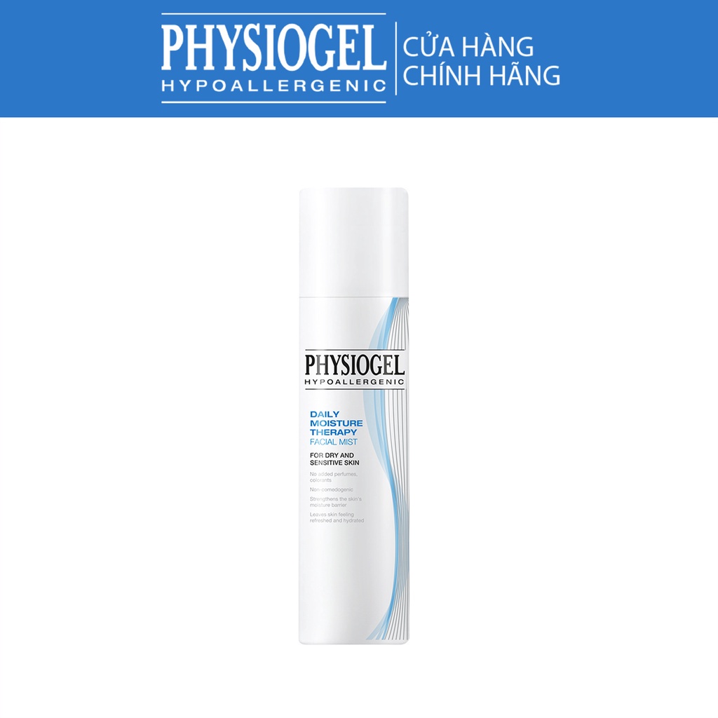 Bộ đôi dưỡng ẩm Physiogel: Xịt khoáng cấp ẩm 100ml và Kem dưỡng ẩm dịu nhẹ 75ml