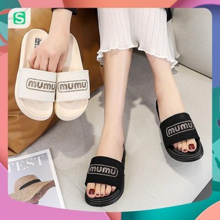 Dép Bánh Mỳ Nữ MUMU Độn Đế Siêu Hót Trends