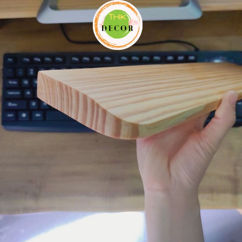 Kê tay bàn phím cơ bằng gỗ thông Mỹ cao cấp