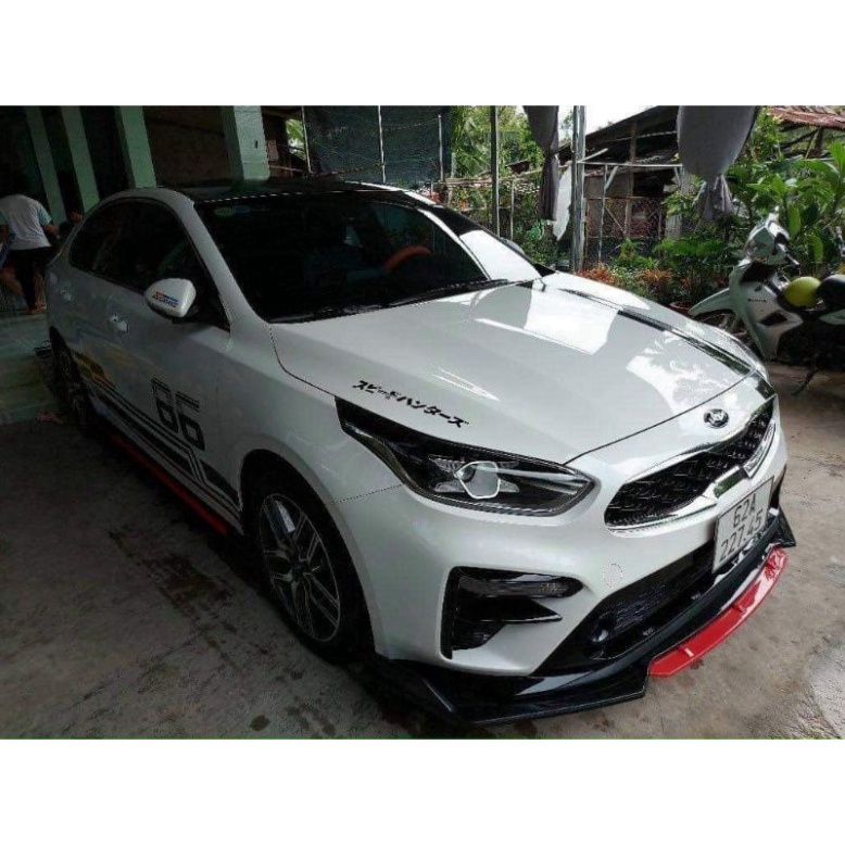 🔥 SIÊU HÓT 🔥 !!! Lip trước Viền Đỏ/vàng/Trắng/Đen/xanh lippo trước/ ốp cản trước lắp chung hầu hết cho các dòng xe