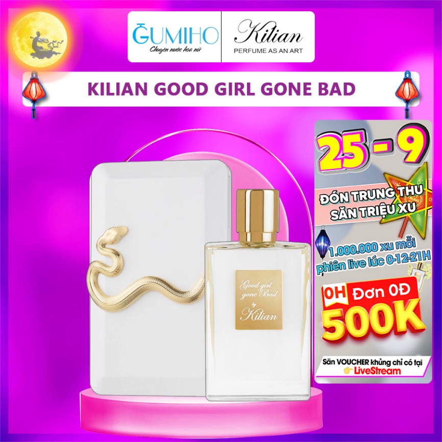 1 Nước Hoa Nữ Rắn Trắng Kilian Good Girl Gone Bad - Cô "tiểu thư" trẻ trung, xinh xắn, sang trọng - Gumiho Perfume 1