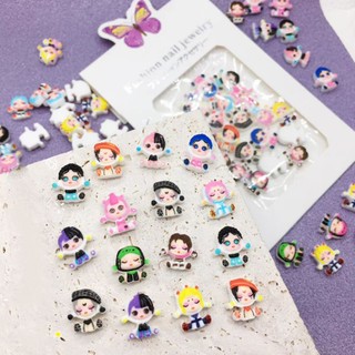 Charm cô gái công chúa hoạt hình nail charm nail cô gái gắn trang trí móng tay chọn lẻ cái