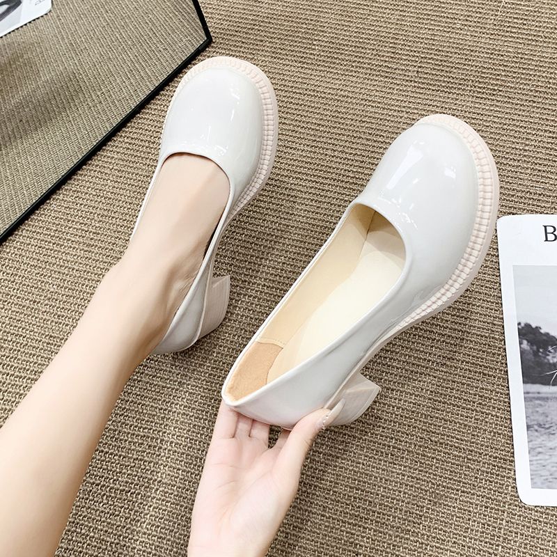 Giày Cao Gót Da Chống Trượt Thời Trang Dành Cho Nữ
