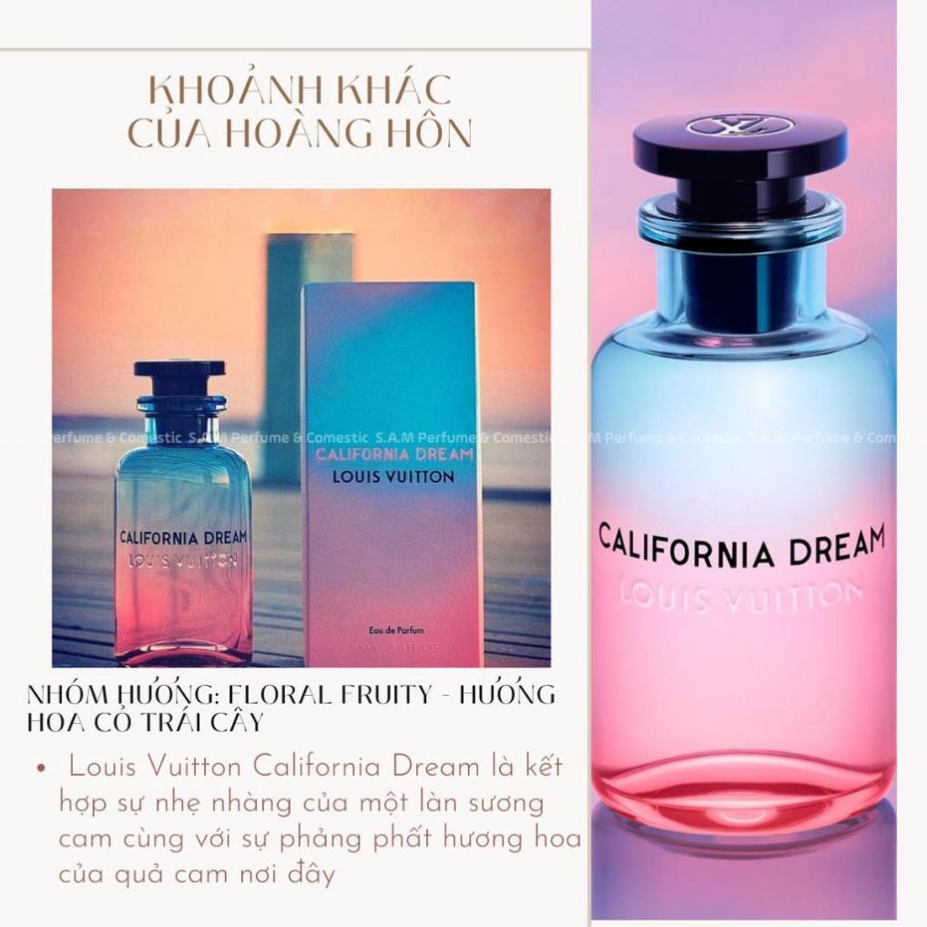 Nước Hoa Nam Nữ Unisex LV Louis Vuitton California Dream EDP 100ml - Hoàng hôn gói gọn trong chai nước hoa