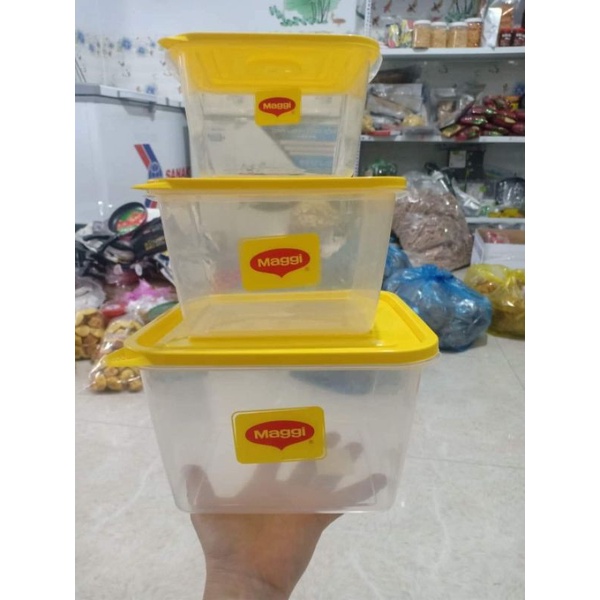 BỘ 3 HỘP NHỰA CAO CẤP MAGGI SIÊU RẺ