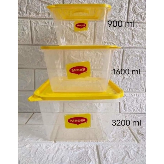 BỘ 3 HỘP NHỰA CAO CẤP MAGGI SIÊU RẺ