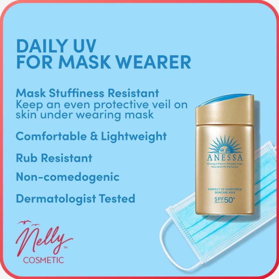 Kem chống nắng Anessa Perfect UV Sunscreen Skincare Milk SPF 50+ PA++++ 60ml