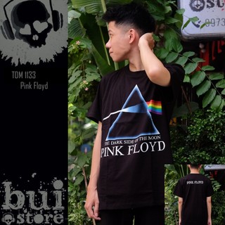 Áo Rock band tee: áo phông 100% cottong - hàng Thái Lan - Pink Floyd TDM 1133 over size nam nữ đều mặc được