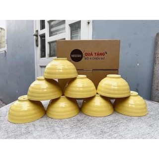 BỘ 4 CHÉN SỨ DONGWA CAO CẤP