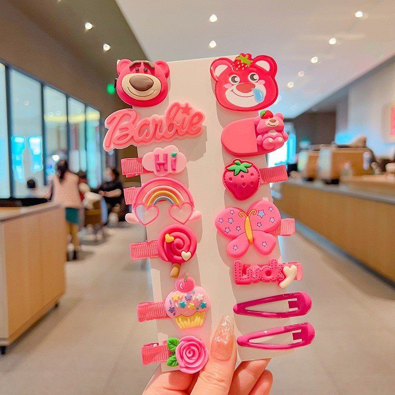 Set kẹp tóc 14 món cho bé gái siêu xinh