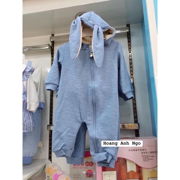 Body suit thỏ dày dặn ấm áp cho bé Kid tales