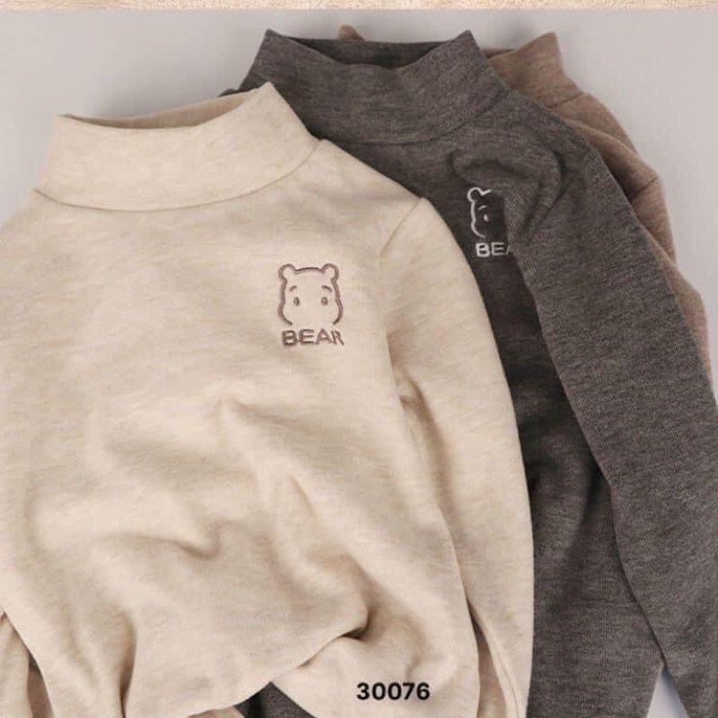 Áo giữ nhiệt lót lông mỏng bên trong cho bé