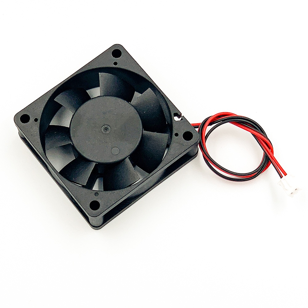 Quạt tản nhiệt 12 - 24v 6X6x2CM, làm mát, hút bụi cho thú cưng gió cực êm