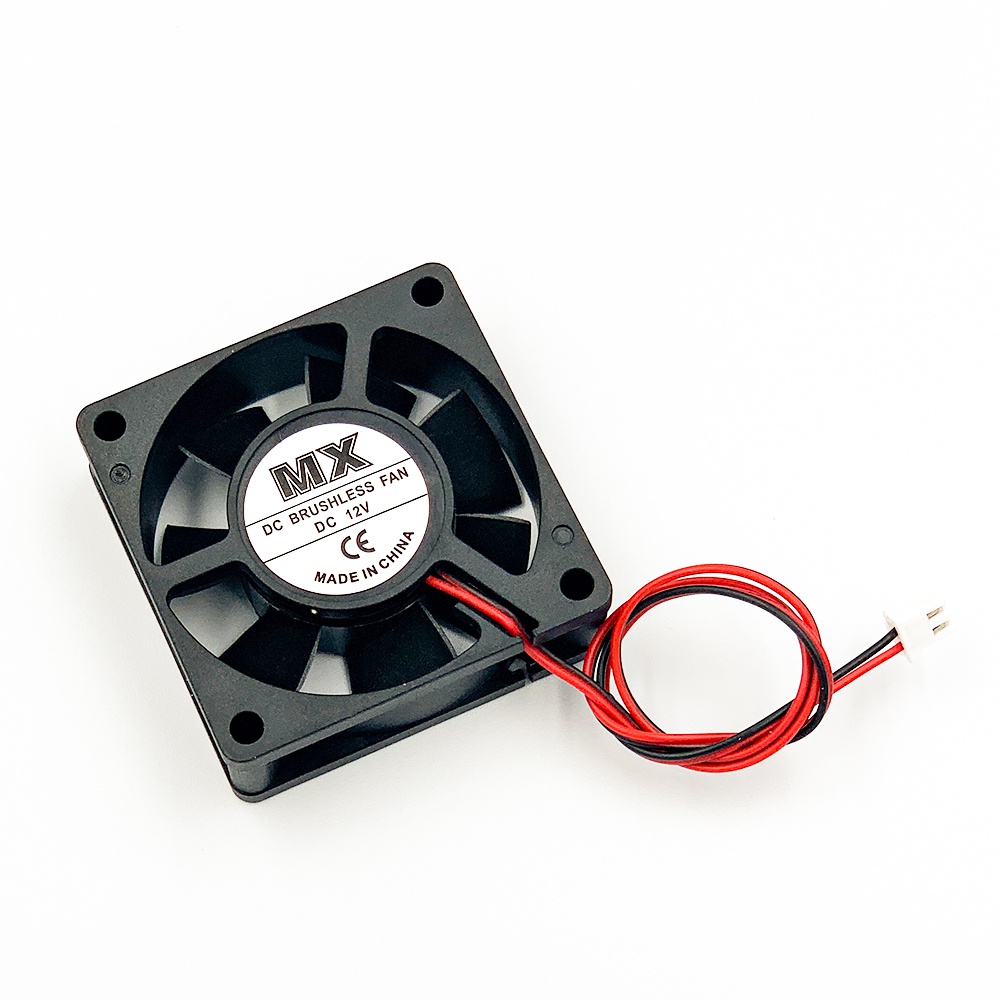 Quạt tản nhiệt 12 - 24v 6X6x2CM, làm mát, hút bụi cho thú cưng gió cực êm