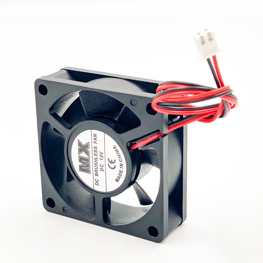 Quạt tản nhiệt 12 - 24v 6X6x2CM, làm mát, hút bụi cho thú cưng gió cực êm