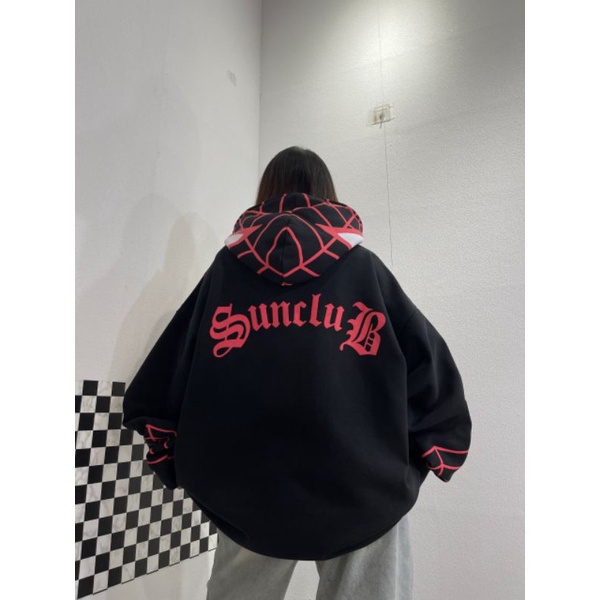 ÁO HOODIE NHỆN_SPIDER MAN  FROM RỘNG CHẤT