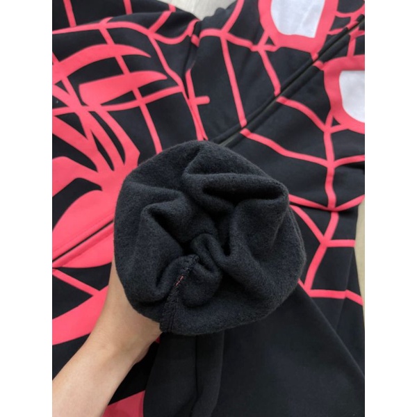 ÁO HOODIE NHỆN_SPIDER MAN  FROM RỘNG CHẤT