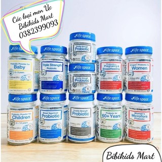 Men vi sinh life space probiotic Úc - life space Microflora, Women, lifespace baby, life space children úc 40g