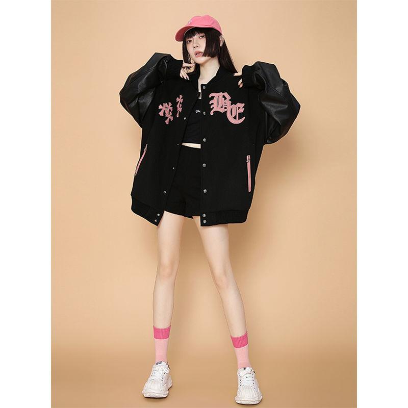 Áo Khoác Bóng Chày Dáng Rộng Thời Trang Xuân Thu 2023 Phong Cách Đường Phố Mới Cho Nam Và Nữ