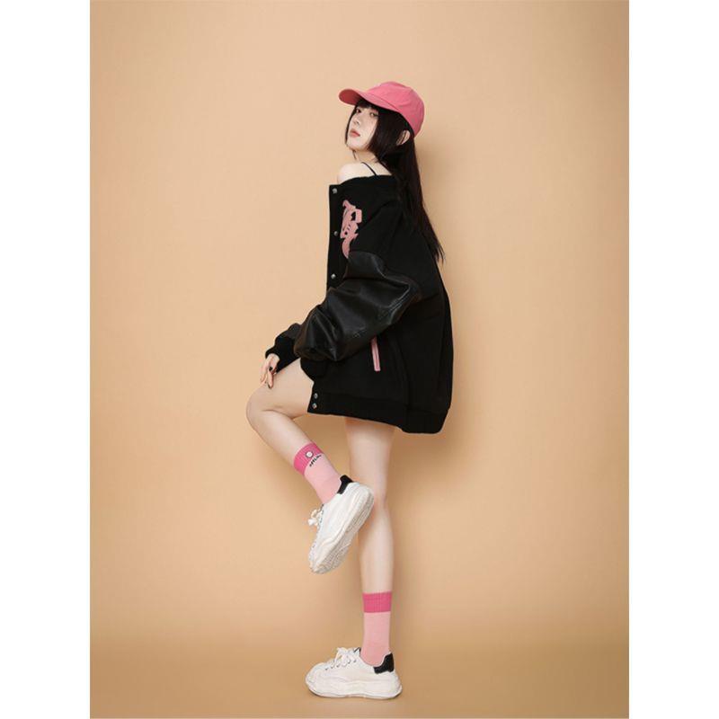 Áo Khoác Bóng Chày Dáng Rộng Thời Trang Xuân Thu 2023 Phong Cách Đường Phố Mới Cho Nam Và Nữ