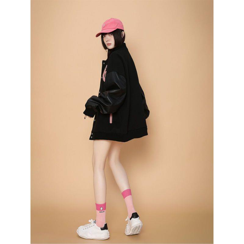 Áo Khoác Bóng Chày Dáng Rộng Thời Trang Xuân Thu 2023 Phong Cách Đường Phố Mới Cho Nam Và Nữ