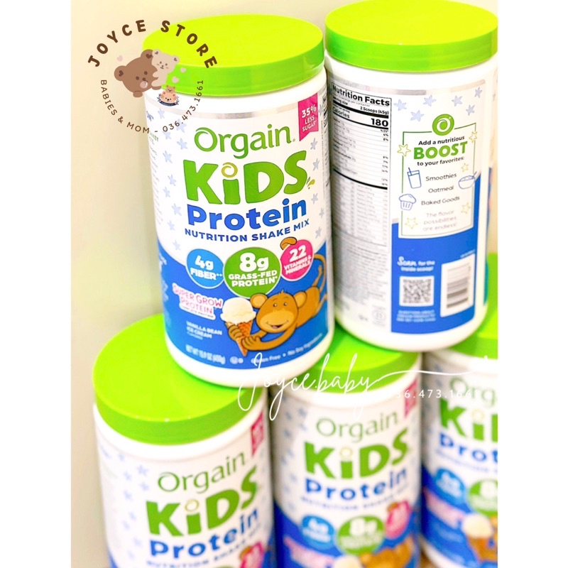 [HÀNG AIR] Sữa bột Organic Kid Protein