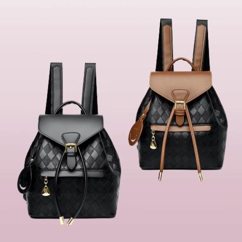 Balo nữ thời trang balo nữ đi chơi đi học OKtrend trên thị trường phong cách vintage sang trọng OK BL015