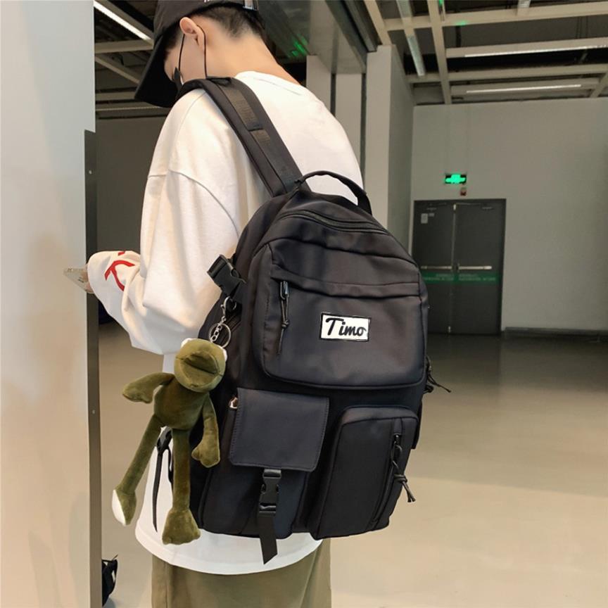 Balo nam Balo đi học nữ phong cách ulzang đẹp cá tính nhiều ngăn đựng laptop đi chơi  BL4