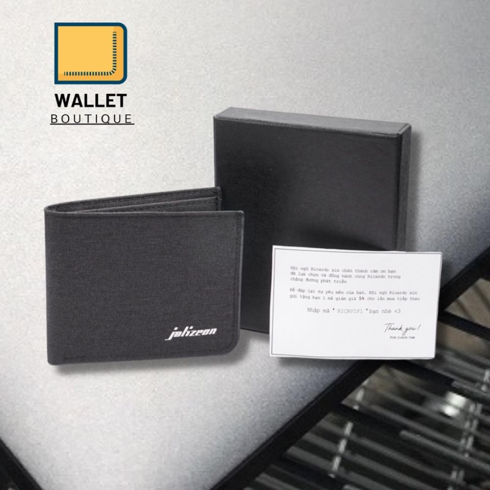 Ví Nam wallet.official Nhỏ Gọn Nhiều Ngăn Tiện Lợi Phong Cách Hàn Quốc Chất Vải Canvas Cao Cấp