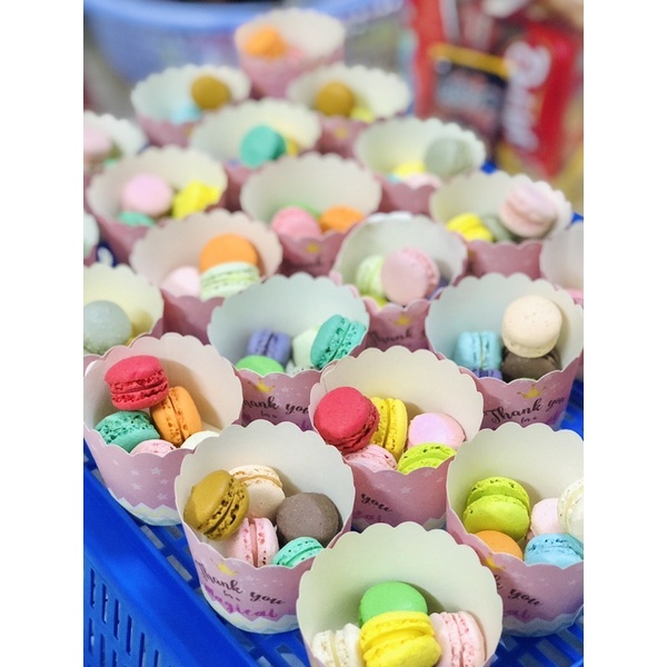 | 10 bánh macaron cup cake |