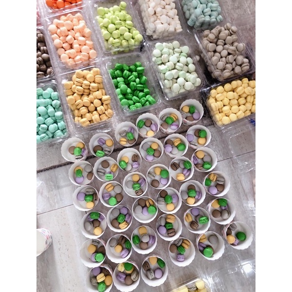 | 10 bánh macaron cup cake |
