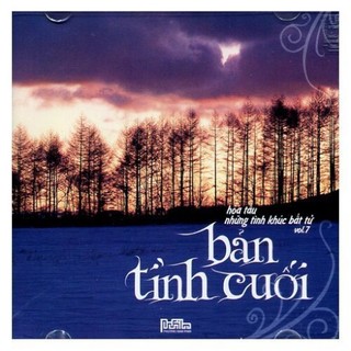 Đĩa cd 2634.nhung tinh khuc bat tu 7- ban tinh cuoi chất lượng cao