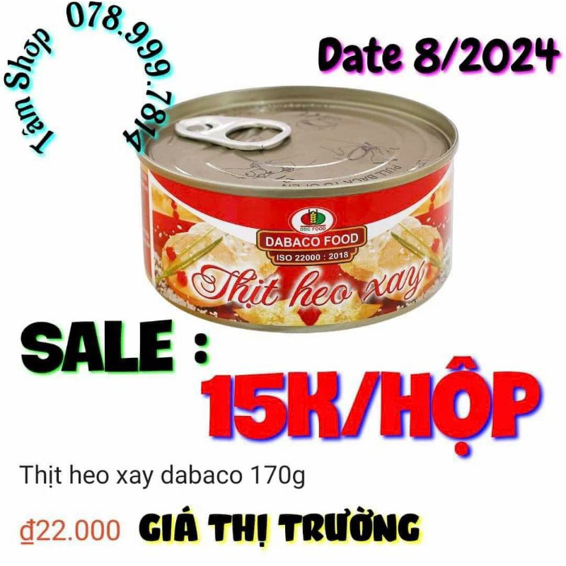 THỊT HEO XAY 𝐃𝐀𝐁𝐀𝐂𝐎