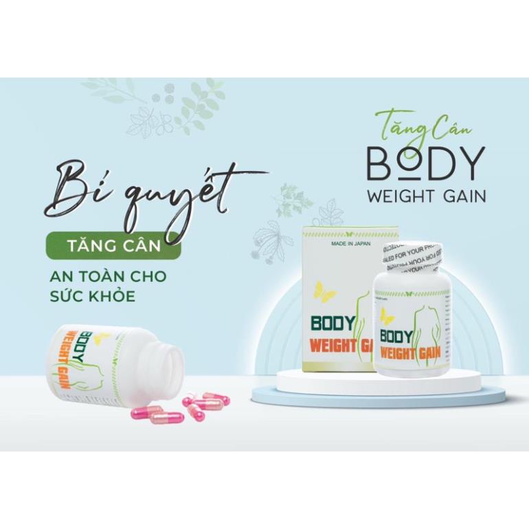 VIÊN TĂNG CÂN CỦA NHẬT BẢN - BODY WEIGHT GAIN Hộp 30viên Thiên Kim Store