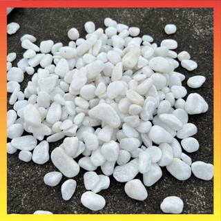 Sỏi trắng trang trí cây cảnh, bể cá và tiểu cảnh hồ nước 18
