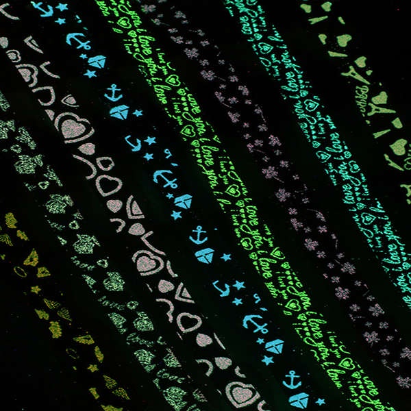 Ngôi sao sao dạ quang Ngôi sao phát sáng huỳnh quang dải giấy origami ngôi sao may mắn ngôi sao phát sáng hình ngôi sao sẽ sáng vào ban đêm dải màu ban đêm bộ lấp lánh huỳnh quang