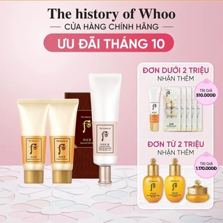 Bộ Kem chống nắng nâng tông Whoo Gongjinhyang Seol Radiant White Tone Up Sunscreen 50ml